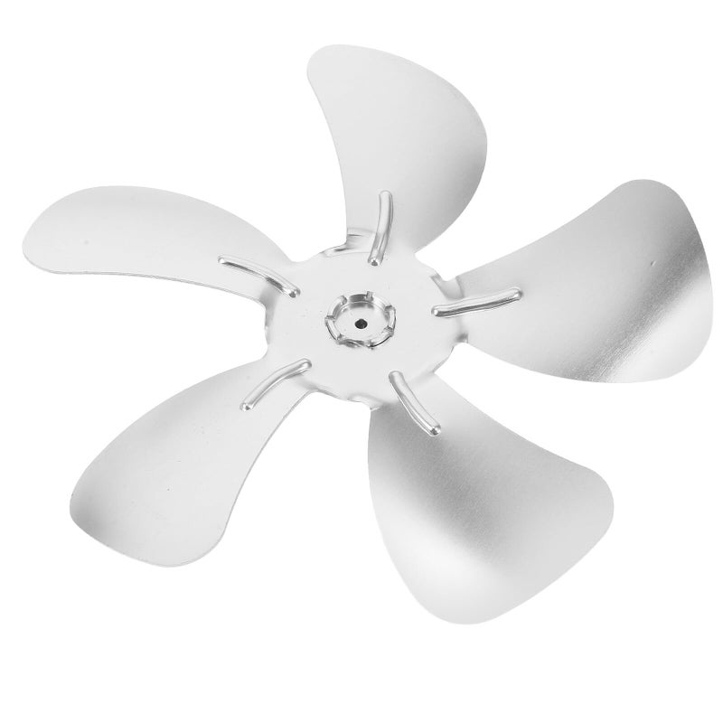 Mini Fireplace Fan With 5 Aluminum Alloy Blades 125mm Diameter For Home Heating - Image 2
