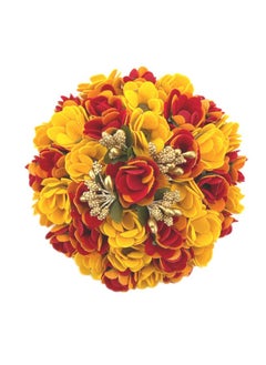 Maahal Maahal Artificial Flower Gajra Bun/Gajra Hair Accessories for Women - Pack-01 (Multicolor-2)  - Image 1