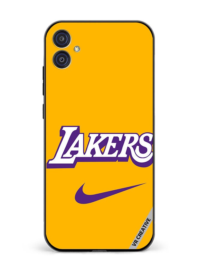 VR CREATIVE Protective Case Cover For Samsung Galaxy M04/F04 Lakers Design Multicolour - Image 1