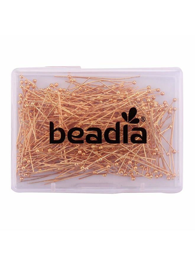 BEADIA Ball Head pins Gold for DIY Jewelry Making 30mm 400pcs - Image 4