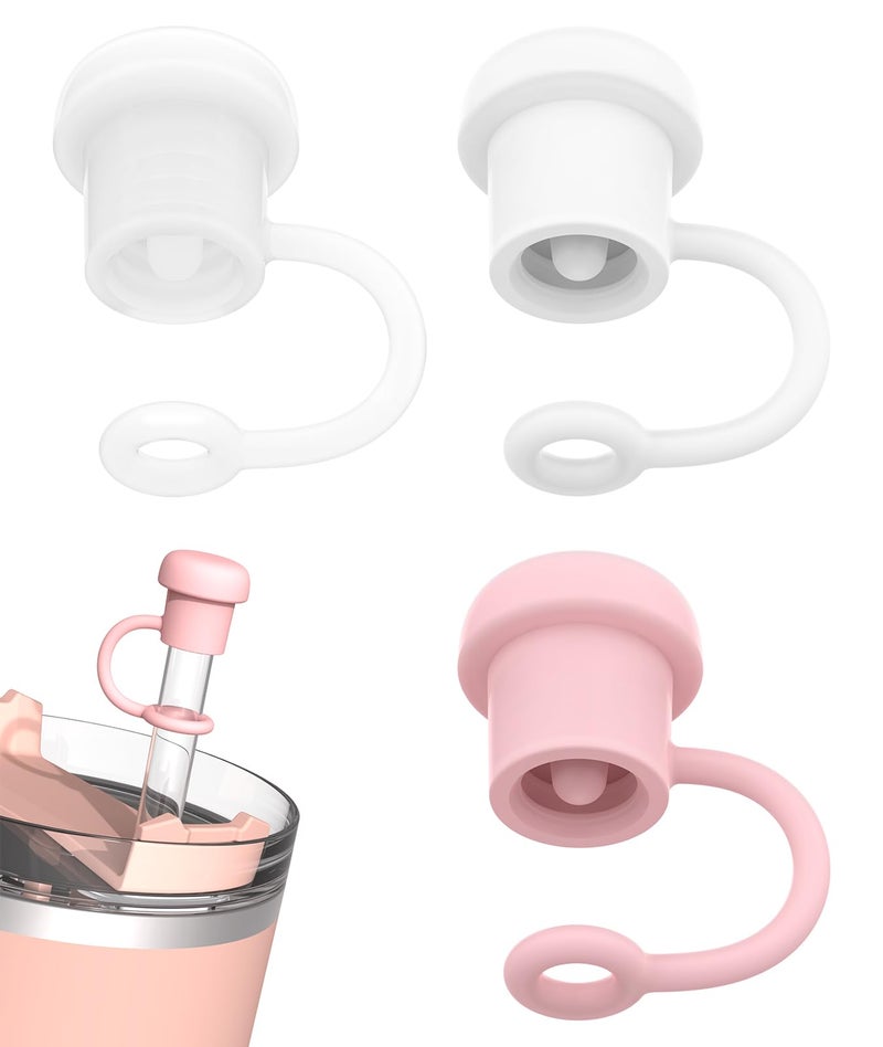 Adjustable Straw Cover for All Brand of StanleySimple ModernYetiOwalaHydro FlaskReduceMarrsMeokyMaxBaseBeastHydrapeak and so on Diameter 6mm10mm BPA Free Dishwasher safe