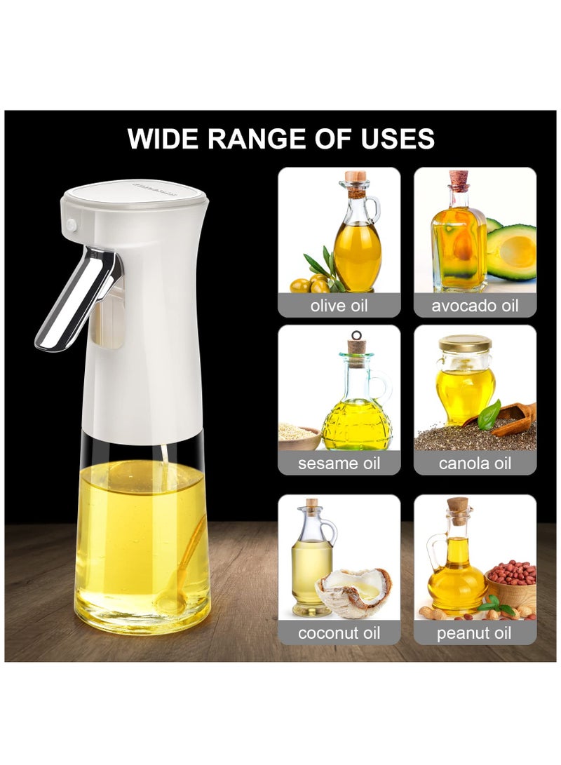 Excefore 2 Pack Olive oil Sprayer for Cooking, 240ml Olive Oil Spray Bottle, Glass Olive Oil Sprayer Mister, Oil Sprayer for Air Fryer, BBQ, Salad, Baking, Grilling Kitchen Tools - Image 2