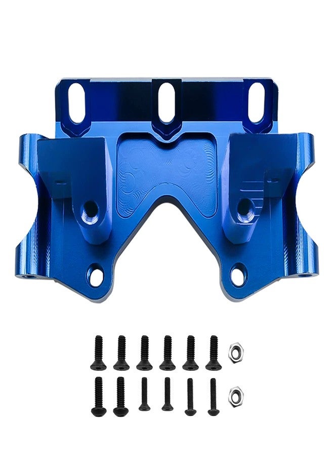 GUZIKO Aluminum Front Bulkhead Upgrade Parts Fits for Traxxas Slash 2WD Rustler Stampede Bandit Replacement 2530 2530A Blue-Anodized - Image 1