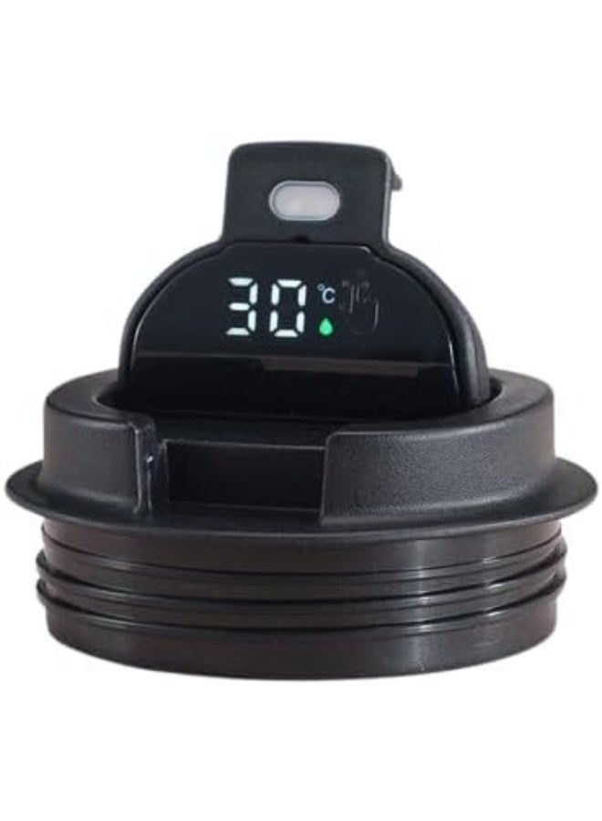 Thermal Mug With a Digital Screen to display the Temperature - Thermal Thermos - Reusable Travel Mug - Coffee Mug for Hot and Cold Drinks (Black) - Image 3