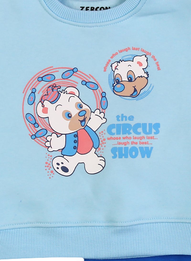 زيركون بيجامة شتوي لحديثي الولادة - 1256 - Image 2