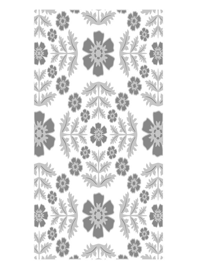 Sizzix ML Textured Impressions Embossing Folder Floral Damask by Eileen Hull - Image 2