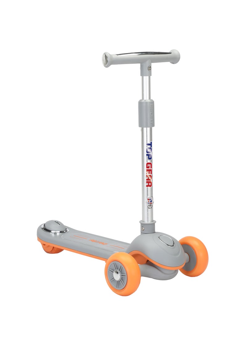 Top Gear Top Gear Kids Kick Scooter TG 8026 – Lightweight Foldable Design - Grey  - Image 1
