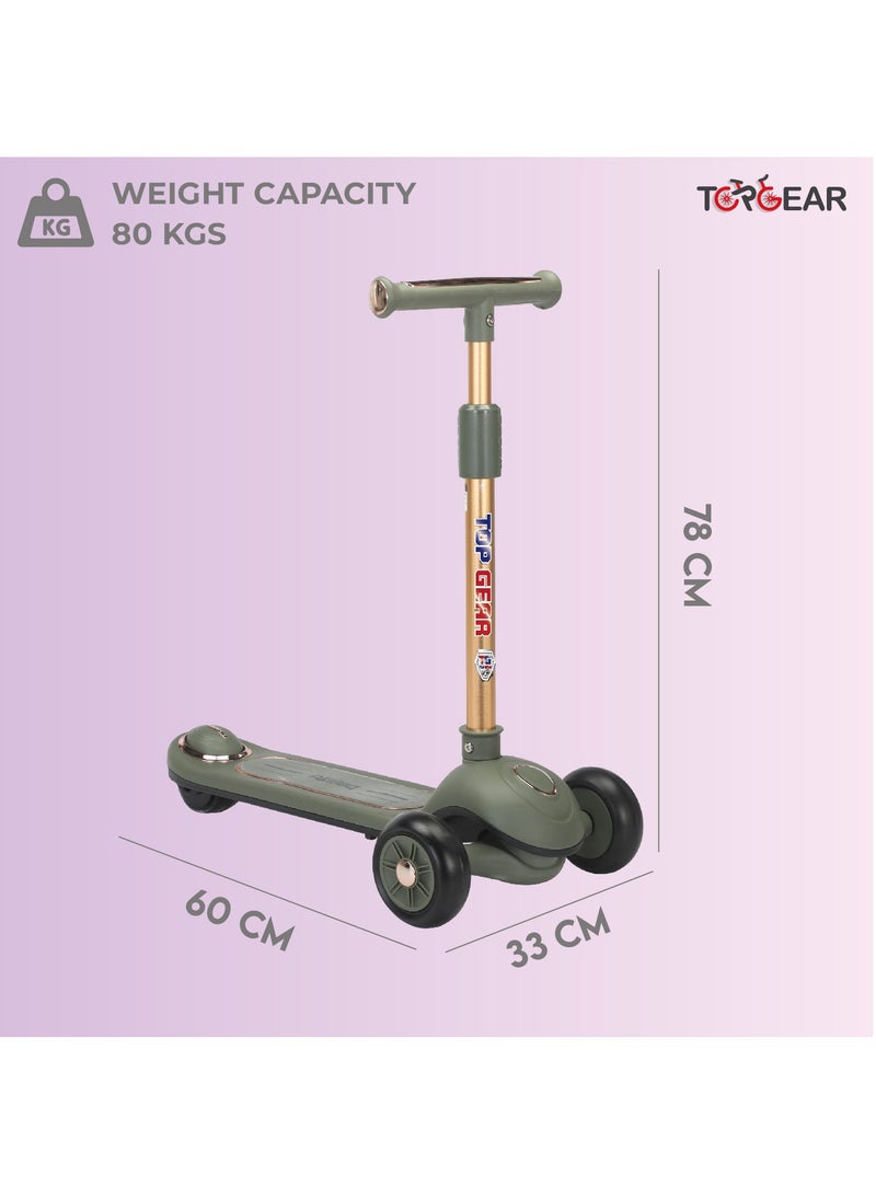 Top Gear Top Gear Kids Kick Scooter TG 8026 – Lightweight Foldable Design - Grey  - Image 5