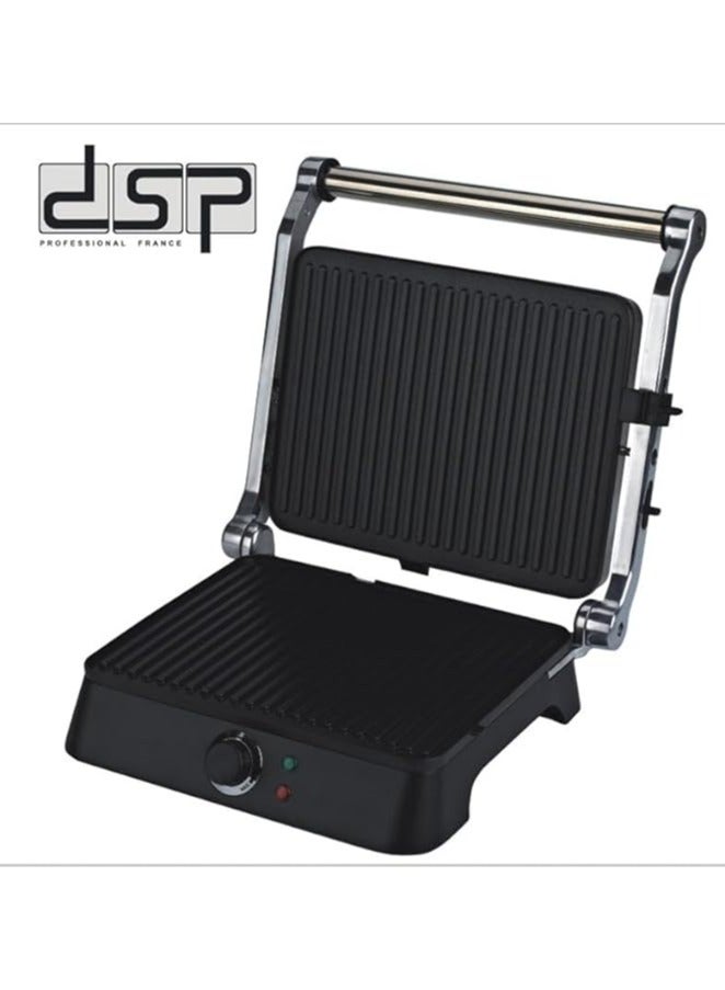 دي اس بي شواية كهربائية DSP KB1001 بقوة 1400 وات باللون الأسود*الفضي  - Image 3