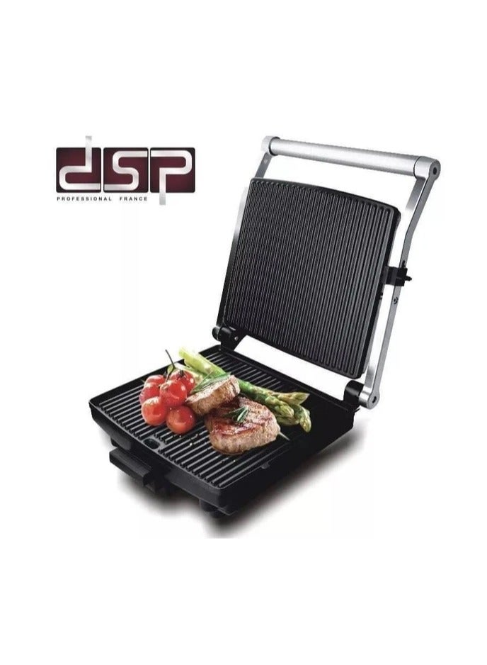 دي اس بي شواية كهربائية DSP KB1001 بقوة 1400 وات باللون الأسود*الفضي  - Image 4