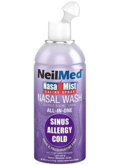 NeilMed Neil Med Nasa Mist Multi Purpose Saline Spray All In One, 6.0Oz  - Image 1