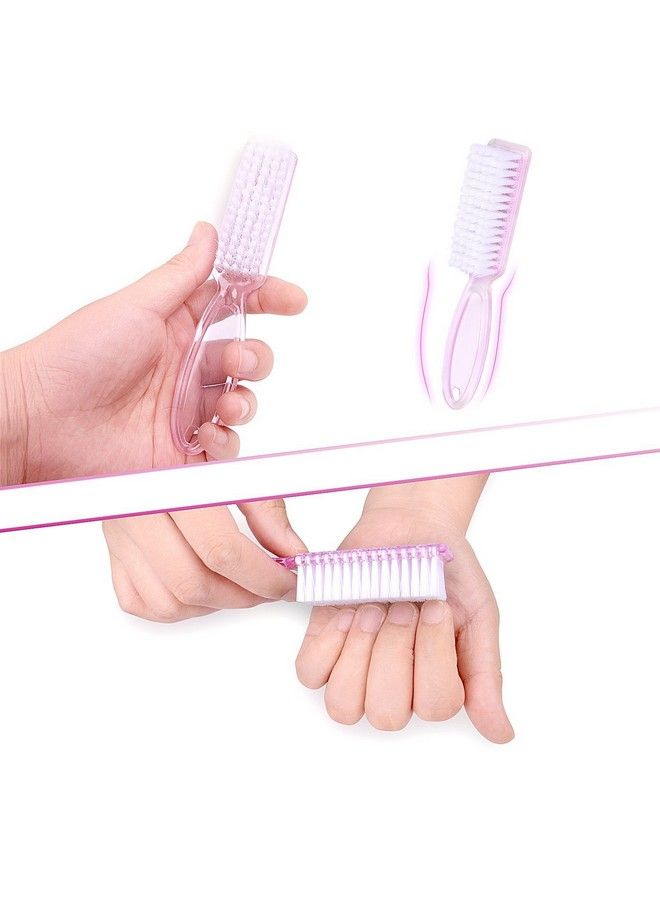 Yesker Handle Nail Hand Scrubbing Cleaning Brush10 Pcs - Image 5