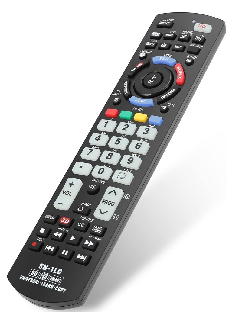 Raxoom Universal Remote Control SN-1L Compatible Replacement for Sony TV/3D/ LCD/LED/Smart/BRAVIA/Learn/You Tube/Netflix RM-YD005 RM-YD014 RM-YD018 RM-YD021 RM-YD024 RM-YD025 - Image 1