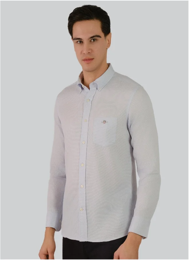 غانت Af Honeycomb Texture Shirt