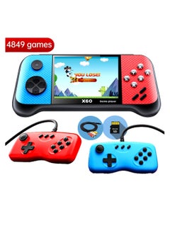Retro Handheld Game Console for Kids Adults, Mini Game Player Preload 4849 Games, 3.5'' Display Portable Game Machine with 2 Gamepads, Support 2 Players Save Progress and Connect to TV