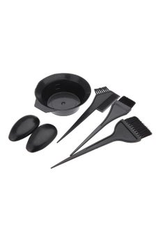 ORiTi ORiTi 5Pcs Hairdressing Brushes Bowl Combo Salon Hair Color Dye Tint Tool Set Kit  - Image 2