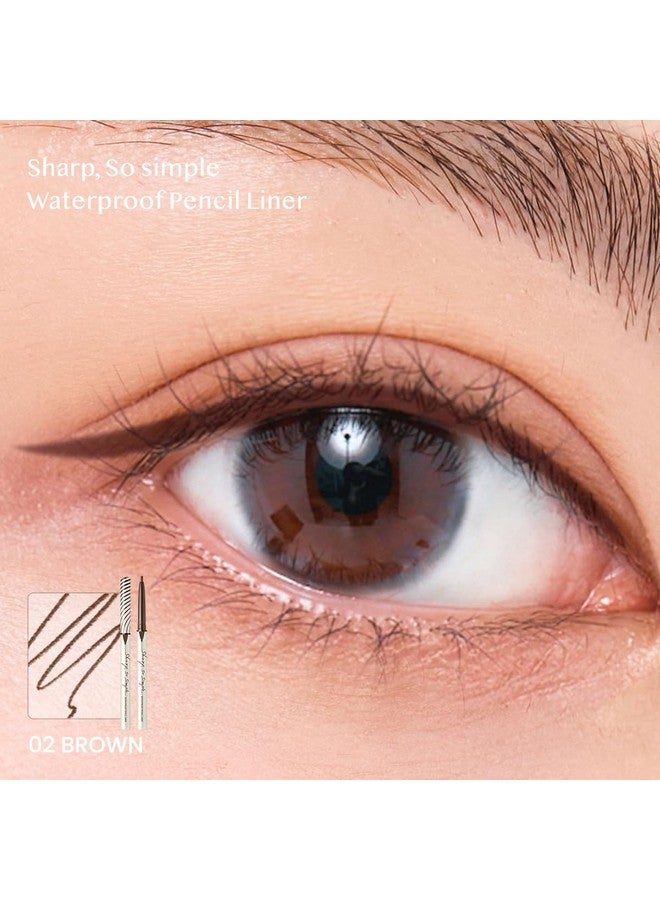 CLIO PROFESSIONAL قلم تحديد العيون المائي السهل من كليو 002 بني - Image 5