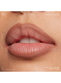 NYX PROFESSIONAL MAKEUP Duck Plump Plumping Lip Liner Lip Liner Up To 10 HR Wear Matte Finish Beige Boost  - Image 5