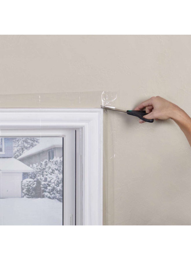 M-D Building Products Polar Block Indoor 9-Window Insulation Kit Clear 42 x 6 Inch 4646 - Image 5