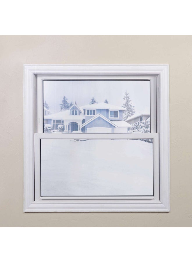 M-D Building Products Polar Block Indoor 9-Window Insulation Kit Clear 42 x 6 Inch 4646 - Image 3