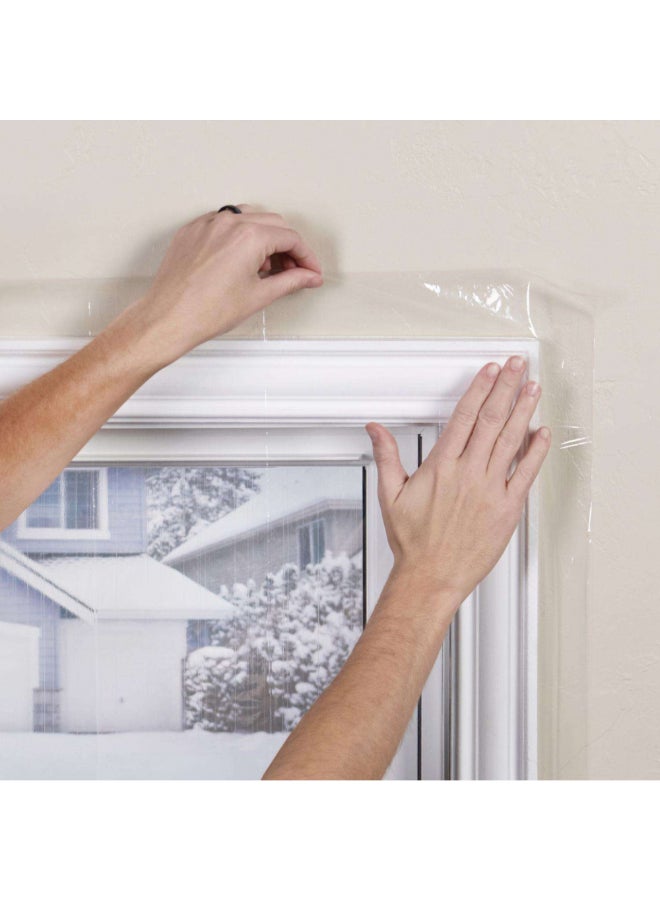 M-D Building Products Polar Block Indoor 9-Window Insulation Kit Clear 42 x 6 Inch 4646 - Image 4