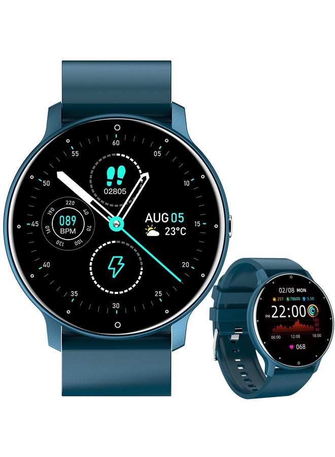 RollsTimi  Fashion Smart Bluetooth Watches, 1.28 Inch Full Screen Touch, Message Reminder, Sports Sleep Heart Rate Monitoring, Men's/Women's Universal Smartwatch, Android 5.0, IOS 9.0 And Above System Universal RT-ZL02 Pro - Image 1