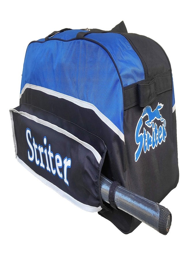 Striter® Cricket Kit Bag with Rolling Wheels - Large 30 Inch Heavy Duty - Blue (Bag Only Colors of Bag May Vary) - Image 4