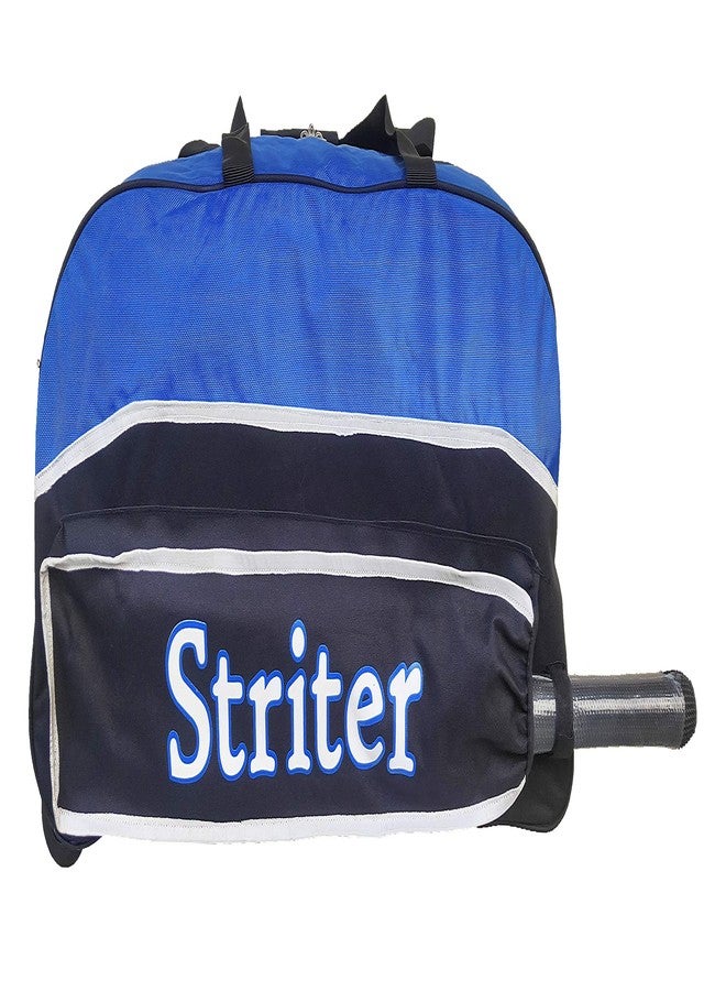 Striter® Cricket Kit Bag with Rolling Wheels - Large 30 Inch Heavy Duty - Blue (Bag Only Colors of Bag May Vary) - Image 3