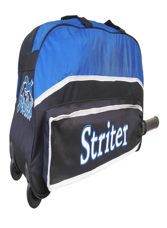 Striter® Cricket Kit Bag with Rolling Wheels - Large 30 Inch Heavy Duty - Blue (Bag Only Colors of Bag May Vary) - Image 5