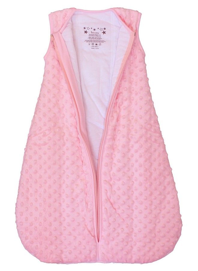 Baby in a Bag Babyinabag Warm Quilted Winter Model Baby Sleeping Bag And Sack Plush Minky Dot 2.5 Tog Very Warm For Infants And Toddlers (Small (3 11 Mos)) - Image 5