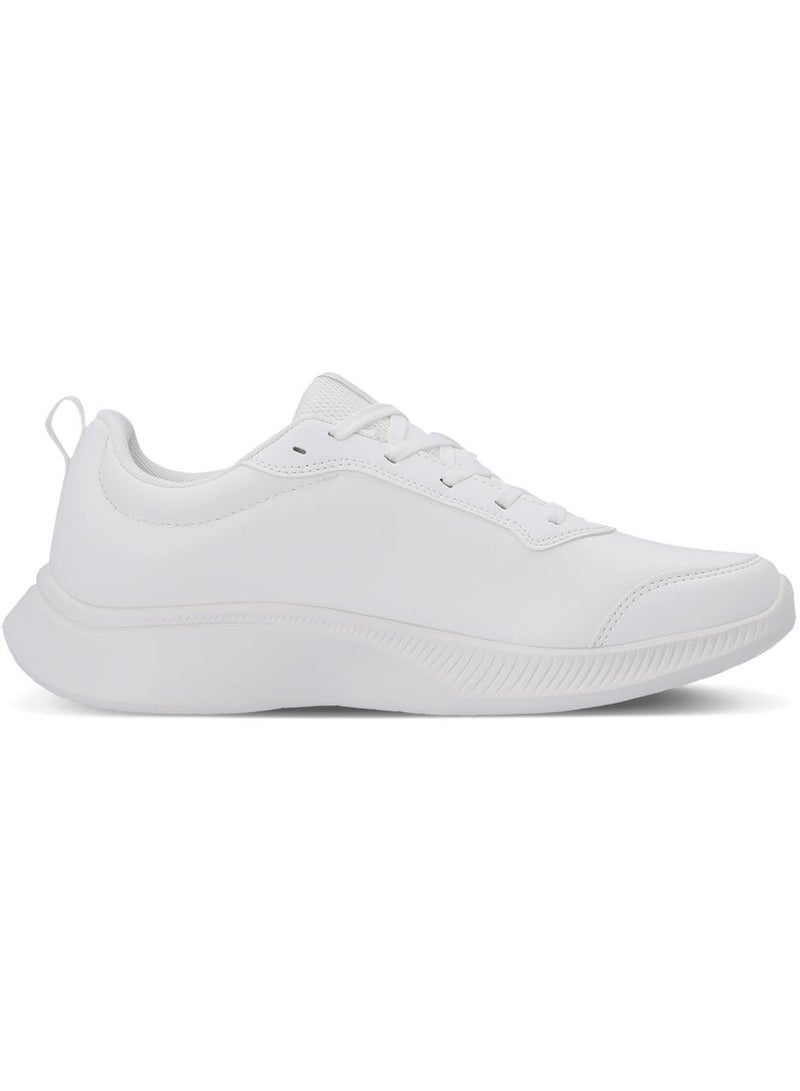 Demix Men’s Running Shoes - Turbo PU MP M White, Lightweight Sneakers with EVA Cushioning & Durable Synthetic Leather Upper  - Image 5