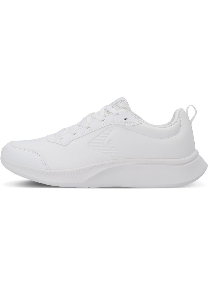Demix Men’s Running Shoes - Turbo PU MP M White, Lightweight Sneakers with EVA Cushioning & Durable Synthetic Leather Upper  - Image 3