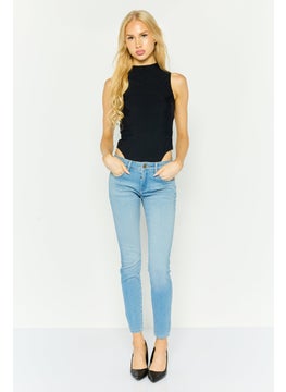 RIVER ISLAND Women Solid Sleeveless Bodysuit, Black  - Image 2