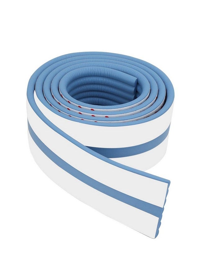 DOACT vertical crib bumper thick baby proof foam table protectors for protector guard padded bumpers kids wall padding tape toddler cover proofing fireplace mantel corner (Blue)  - Image 2