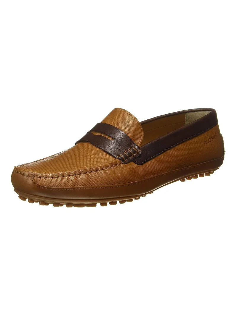 RUOSH Mens Classic Loafer Slip on Driving Comfort Leather Work Office Formal Occasion Party Casual Wear Italian Design Anti Skid Padded Insole Fashion Premium Shoes