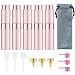 Tekson 5PCS 8ml Travel Perfume Atomizer Refillable Mini Cologne Spray Bottle Empty Small Aftershave Sprayer for Liquid Dispenser Pink - Image 2