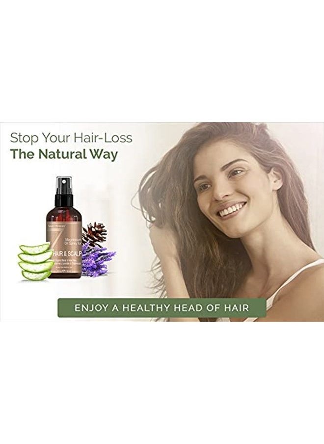 Seven Minerals Anti-hair Loss Magnesium Spray for Men and Women, 4 Oz  - Image 5