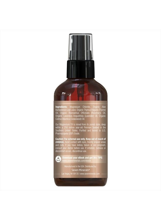 Seven Minerals Anti-hair Loss Magnesium Spray for Men and Women, 4 Oz  - Image 4