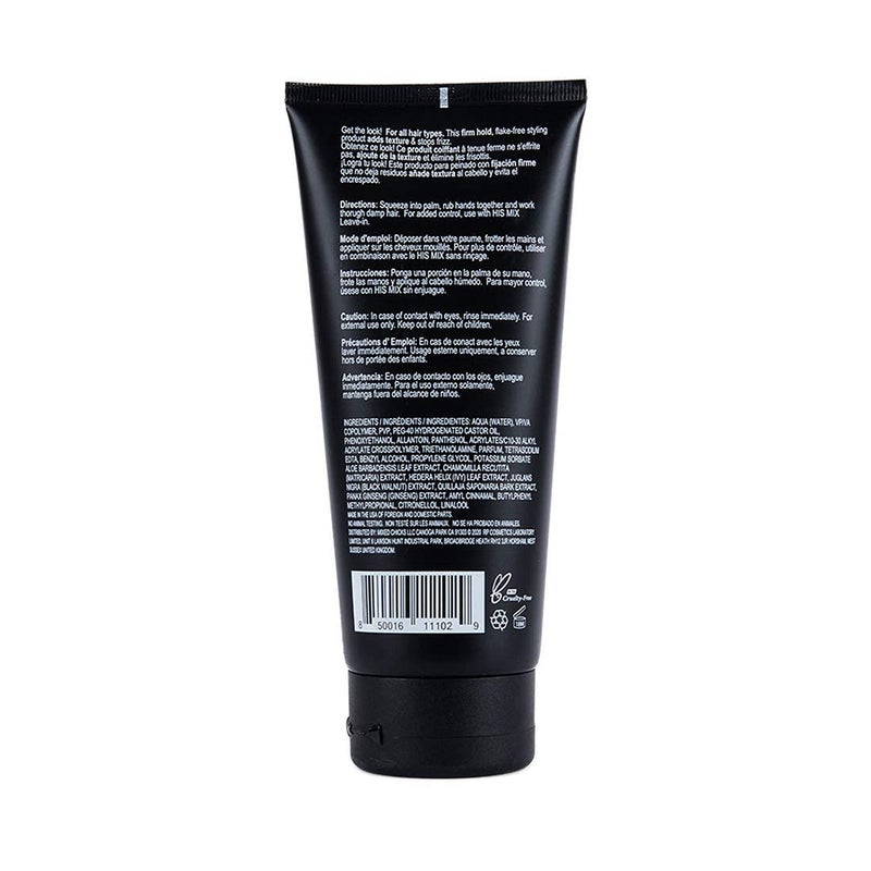 Mixed Chicks HIS MIX Shine Finisher Firm Hold Hair Styling Gel for Men, 6 fl. oz. / 177 ml. - Image 2