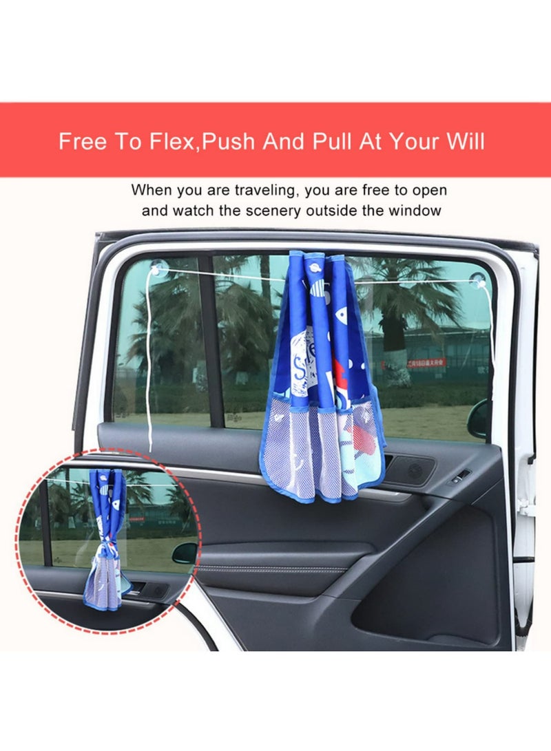 1pcs Car Sun Shade UV Protection Curtain Side Window Adjustable Car Styling Auto Windows Sunshade Summer Protection 1pcs - Image 5