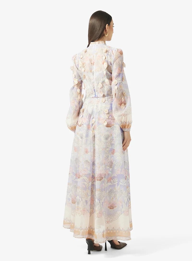 Khizana Printed A-line Dress