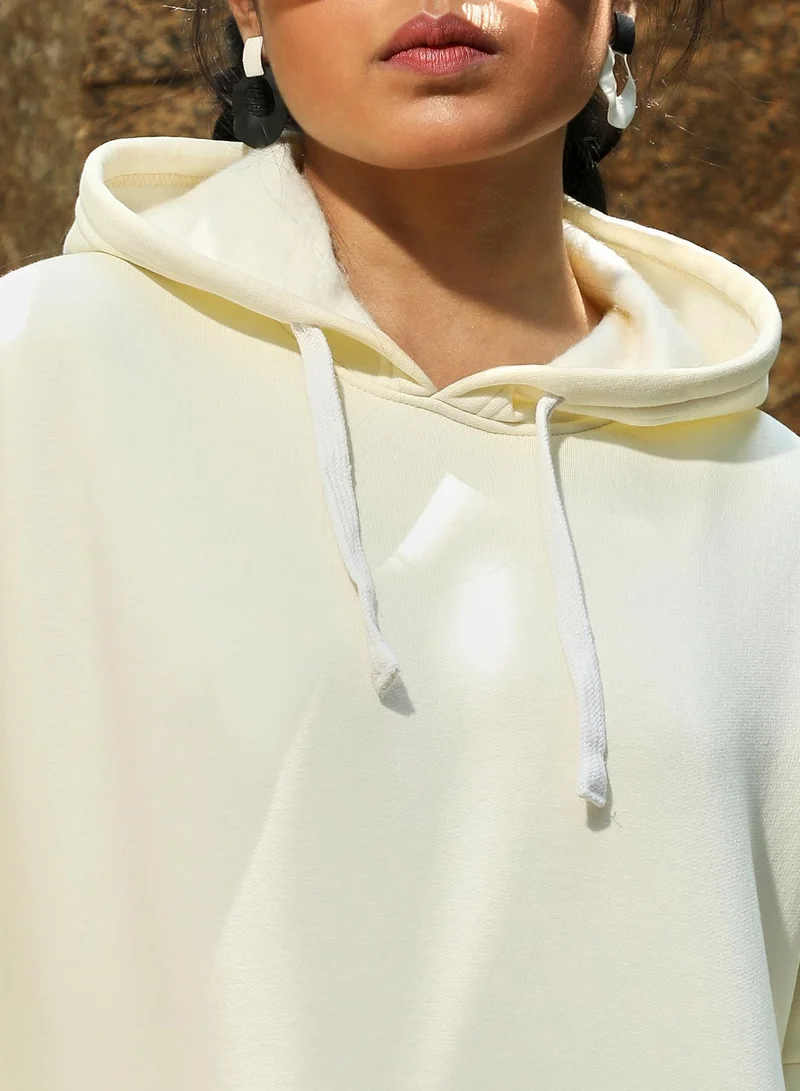 Pinacolada  Women's Oversized Basic Hoodie With Kangaroo Pocket for Women | Best Price UAE