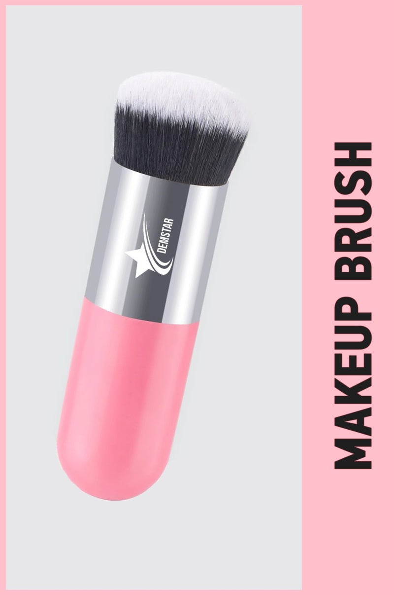Demstar Professional Make-Up Luxury Kabuki Foundation and Blush Makeup Brush Dm  - Image 1