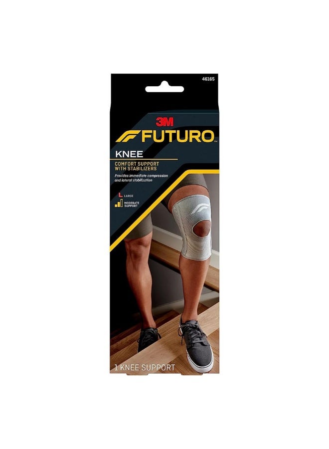 Futuro Stabilizing Knee Support, Large, Pack of 2 - Image 1
