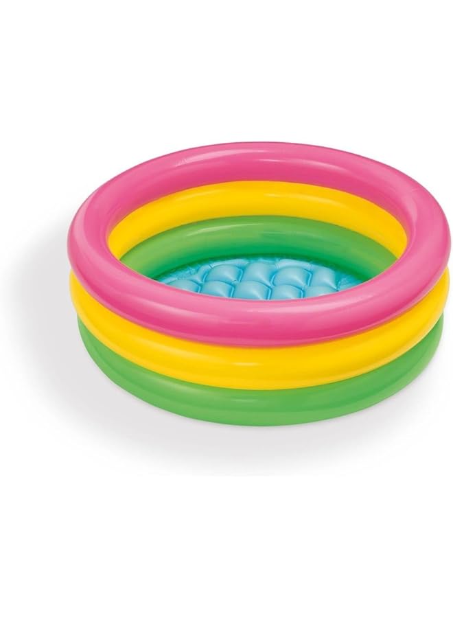 INTEX Sunset Glow Baby Pool Blue 61 x 22 cm 57107 - Image 1