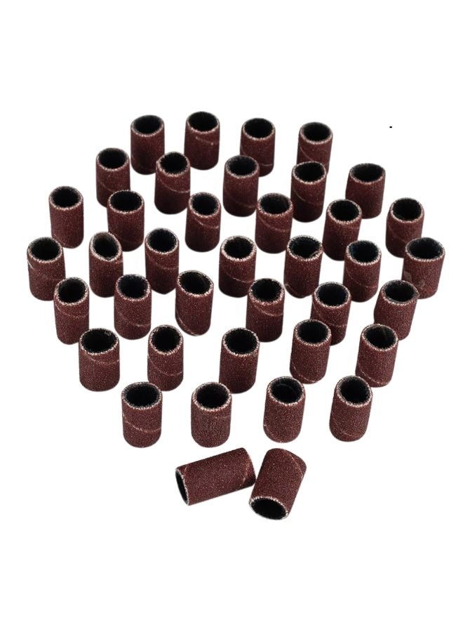 100-Piece Nail File Replacement Sanding Band Bit Set  - Image 1
