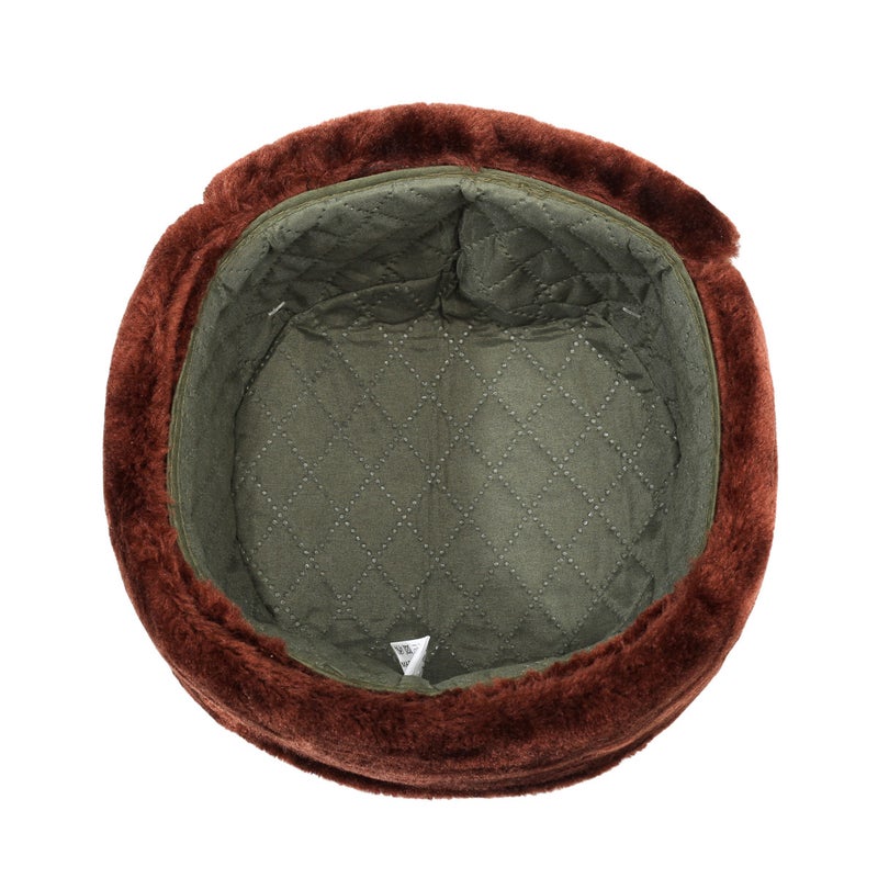Winter Lei Feng Cap Thickened Cold-Proof Big Ear Ear Protection Fleece-Lined Super Thick Windproof Warm Northeast Locomotive Retro Cap - Image 5