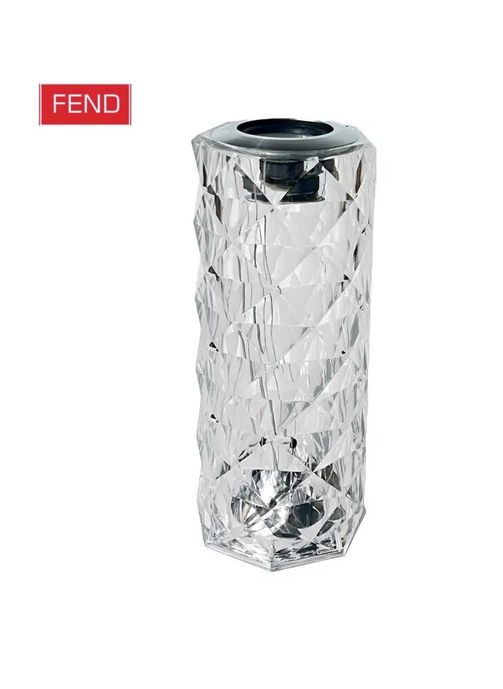FEND FEND Multicolor Rose Diamond Decoration Table Lamp with in Built Bluetooth Speaker with Remote Control 16 Dimmable Color Changing Creative Romantic Rose Acrylic LED Light for Bedroom Living Room Kids Room Office and Restaurant  - Image 1