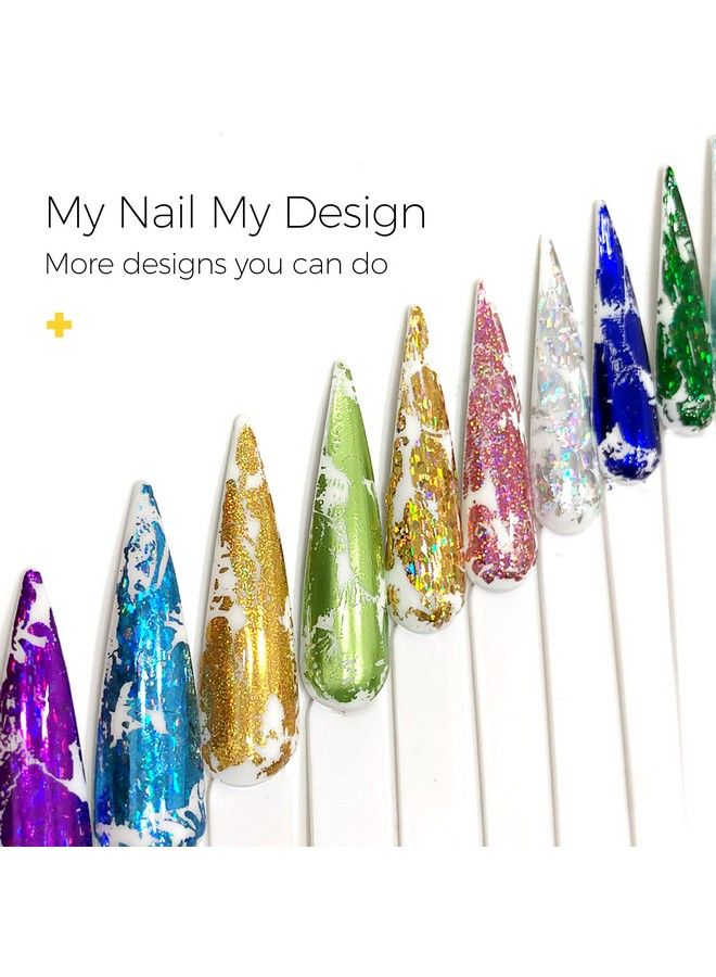 BURANO جل لاصق لفن الأظافر 0.5 أونصة لاصق لف الأظافر 15 مل أظافر مصممة لفن الأظافر جل نقل لف الأظافر يتطلب مصباح UV LED (1 زجاجة) - Image 5