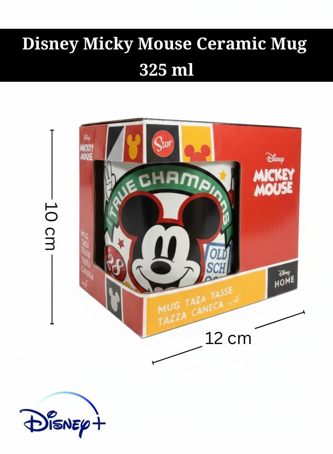 STOR Micky Mouse Champion Ceramic Mug In Gift Box |325 ml - Image 2